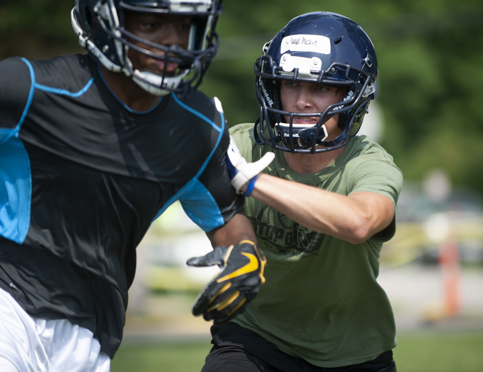 O'Fallon High School football practice